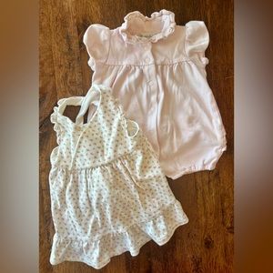 Ralph Lauren Baby Bubble & Floral Criss Cross Dress - 3M & 6M